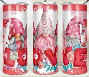 Bicchiere 20 o 30 oz | Skinny | Tumbler | Dritto | San Valentino | San Valentino - Foto 1 di 1