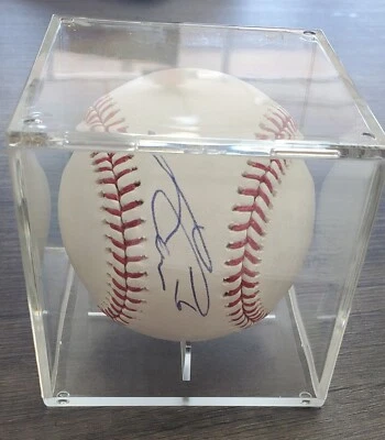 Béisbol autografiado por Lorenzo Cain Foto 1 de 2