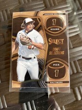 JACKSON HOLLIDAY 2023  Select Draft Selections #DS6 Orioles. Insert PWE