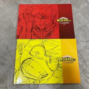 Boku no My Hero Academia Anime Official Anime 1,2 th Set Design Art book Works - Picture 1 of 1