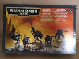 Games Workshop Warhammer 40K: Space Marines Scouts with Sniper Rifles - Picture 1 of 3