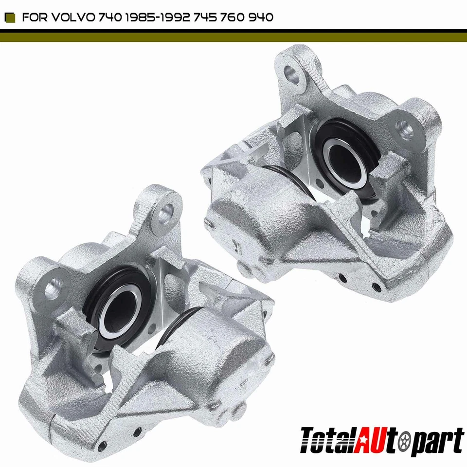 2x Disc Brake Caliper for Volvo 740 745 760 940 960 1992-1997 Rear Left & Right - Image 1 of 4