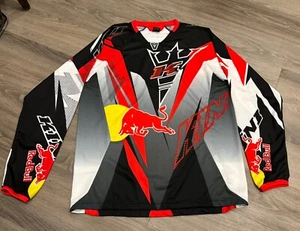 Red Bull Kini Motocross Jersey Size Large - Picture 1 of 7