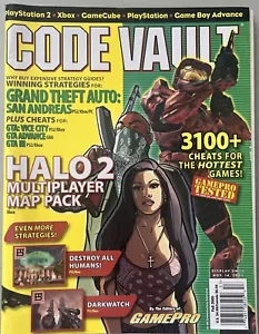 Code Vault Video Game Magazine Cheats Fall 2005 Grand Theft Auto Halo 2 - Imagen 1 de 5
