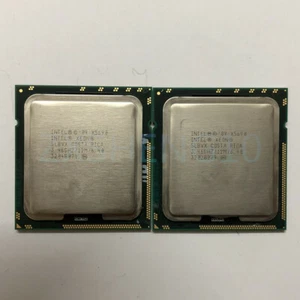 Pair of 2 Intel Xeon X5670 X5675 X5687 X5680 X5690 CPU LGA1366 Processors - Picture 1 of 7