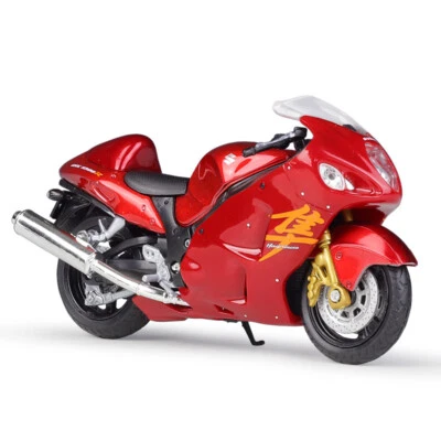 Welly 1:18 SUZUKI GSX1300R Motorcycle Diecast Metal Motorbike Model Toy - Image 1 of 4