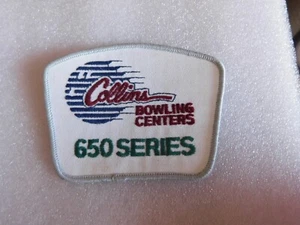 Nice Collins Bowling Centers 650 Series Patch - Picture 1 of 2