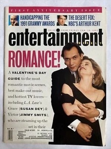 1991 February 15 Entertainment Weekly Magazine, 18/Cover:Hearty Fare (CP185) - Picture 1 of 3