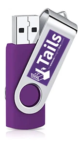 Pendrive USB Avviabile con TAILS Sistema Operativo Linux Sicuro Anonimo Deep Web - Imagen 1 de 2