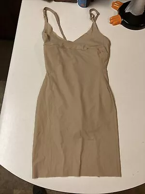 Vestido sin mangas Maidenform para mujer Usa tu propio sujetador Prendas moldeadoras P2541 Talla M Desnudo Foto 1 de 3