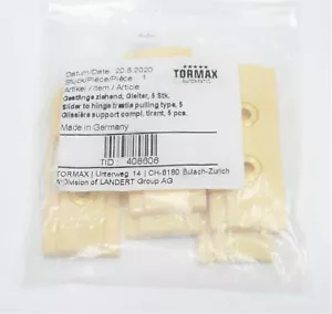 5 Stück Tormax Inswing Türarm Schiebeblock Kunststoffeinsatz - Bild 1 von 4