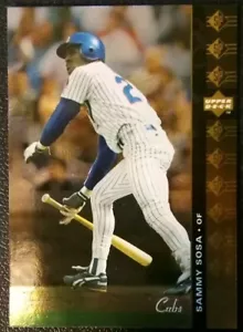 1994 Upper Deck SP Die-Cut Sammy Sosa #72 Chicago Cubs Baseball Card - Picture 1 of 2
