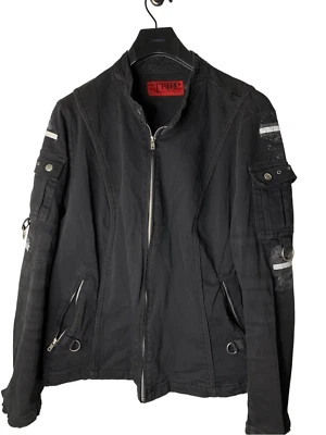 Tripp NYC Chaqueta Negro Gótico Punk Talla 4 Foto 1 de 4