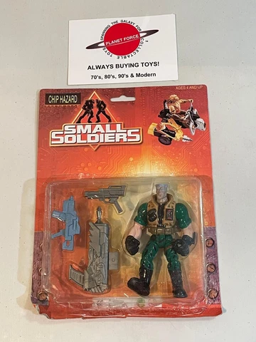 1998 Chip Hazard MOC Small Soldiers Argentina Figure NEW Cover