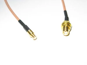 Adapter Pigtail SMA Buchse auf MCX Stecker gerade 15cm RG316 RTL SDR USB TV GPS - Bild 1 von 1