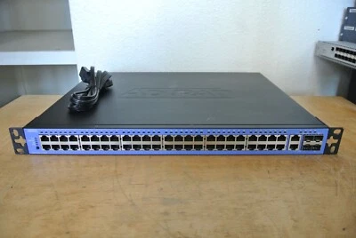 ADTRAN 1238P 2nd Gen 1702599G1 48 PORT FE POE L2/L3 SWITCH 2x1GB 4xSFP 370W - Image 1 of 4