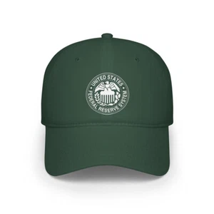United States Federal Reserve System US Low Profile Baseball Cap - Picture 1 of 24