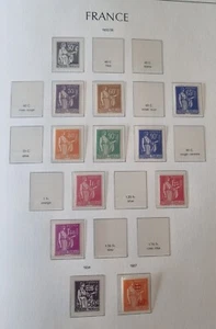 10 Briefmarken FRANKREICH TYP FRIEDEN 1932 1933 NEU OHNE SCHARNIER - Bild 1 von 3