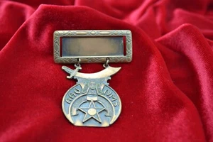 spilla medaglia santuario mistico nobili antico ordine arabo sessione consiglio imperiale - Foto 1 di 5