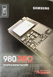 NUOVO SSD M.2 Samsung 980 MZ-V8P1TOBW 1TB 7000 MB/s Pcie Gen 4x4 NVMe 2080 PS4/5 - Imagen 1 de 6