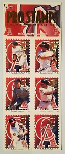 California Angels Baseball MLB Pro Stamps Team Set 1996 Major League Players - Picture 1 of 3