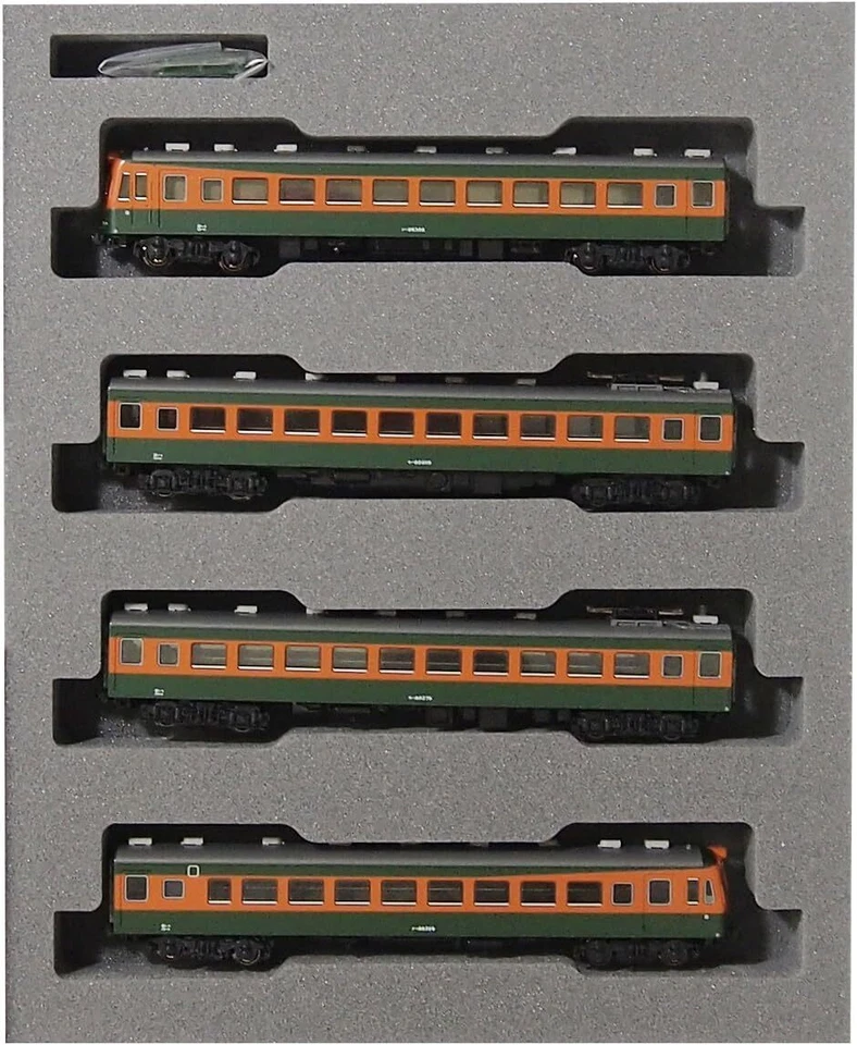 KATO N Gauge 80 Series 300 Series 300 Series Iida Line 4-car set 10-1384 Ra - Image 1 of 1
