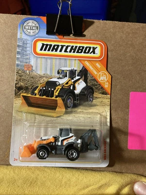 Retroexcavadora Matchbox MBX Foto 1 de 4