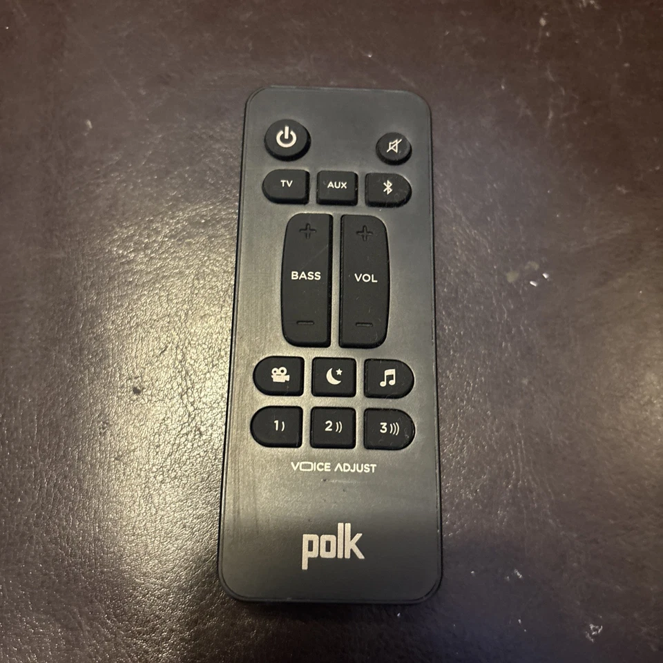 Genuine OEM Polk Audio Signa Voice Adjust Remote Control - Image 1 of 2