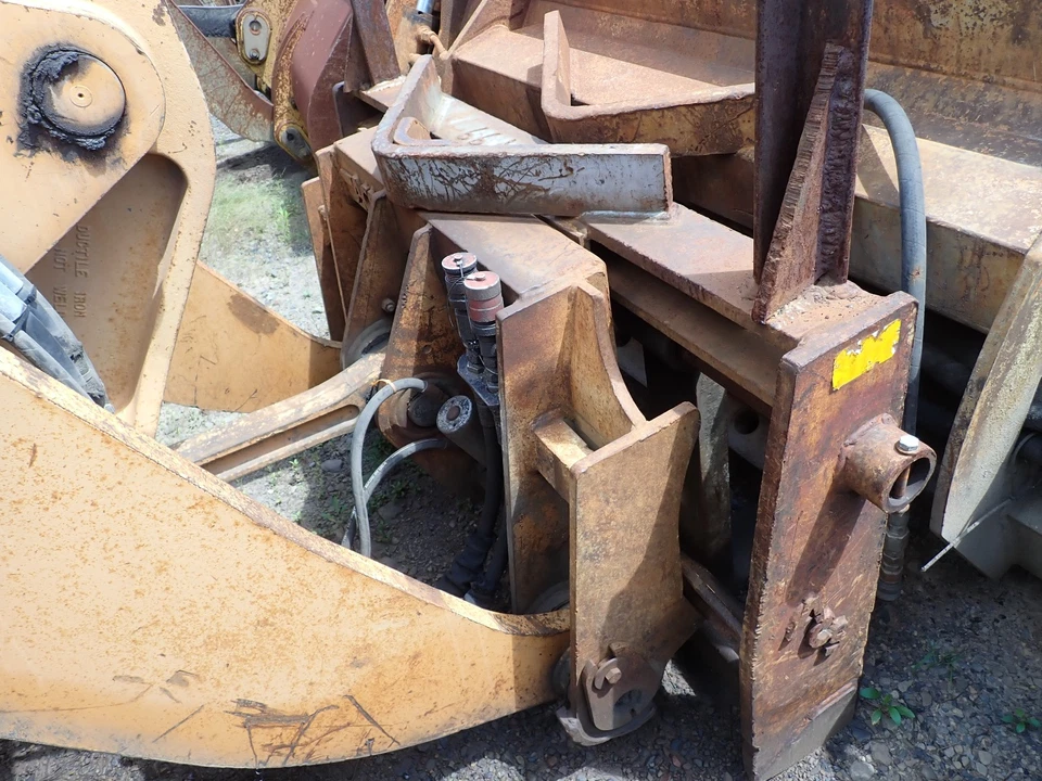 Case 721C Cargador de Ruedas ACS Conexión Rápida HORQUILLAS DE CONSTRUCCIÓN 60" Foto 1 de 2