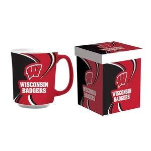 University of Wisconsin - Madison, 14oz Ceramic Cup of Awesome with Matching Box - Picture 1 of 1