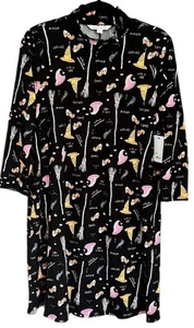 Halloween Swing Kleid schwarz mit süßem Hexenmuster Damen XL gemeinsam feiern Neu - Bild 1 von 9