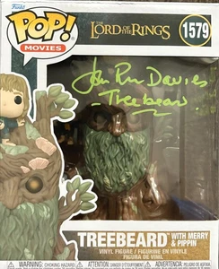 Funko Barba Árbol Autografiado El Señor de los Anillos John Rhys-Davis - GENUINO Firmado - Imagen 1 de 4