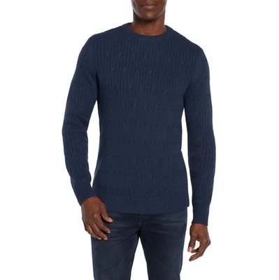 Express Men's Cable Knit Sweater - Image 1 of 4