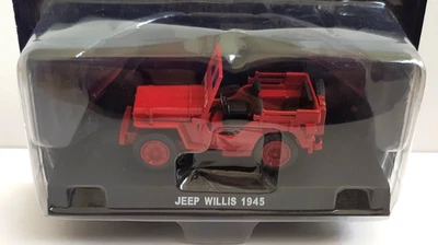 DE AGOSTINI 1:43 AUTO JEEP WILLIS POLIZIA 1945 REPARTO CELERE  ART  RM  POLIZIA - Immagine 1 di 2