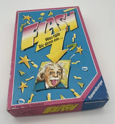 FLASH Was fällt dir denn ein Ravensburger Ohne Bleistifte Gesellschaftsspiel - Bild 1 von 4