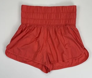 Free People Movement The Way Home Shorts gefüttert hell orange pink Größe M - Bild 1 von 9