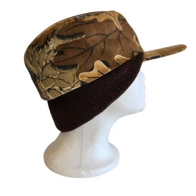 Sombrero de Caza Camuflaje Aislado De Colección Orejeras Años 80 Paramount Cap Company  Foto 1 de 4