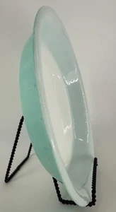 Pyrex Turquoise Pie Plate 209. American Glass Kitchenware Decorative Vintage - Picture 1 of 15