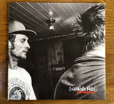 SLEAFORD MODS - KEY MARKETS LP - 2015 GREEN VINYL PRESSING NM/NM - Image 1 of 2