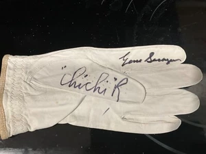 GENE SARAZEN CHI CHI RODRIGUEZ SIGNED GOLF GLOVE PSA AO82922 VINTAGE RARE - Picture 1 of 5