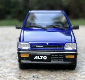 Scala MC 1/43 Suzuki Alto 1995 Blu Edizione Limitata Collezione Modelli Auto Diecast - Foto 1 di 8