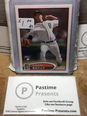 2012 Topps Update #US221 Drew Smyly RC Detroit Tigers - Image 1 of 2