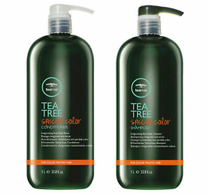 Paul Mitchell Tea Tree Special Color Shampoo and Conditioner Liter/33.8 oz Duo