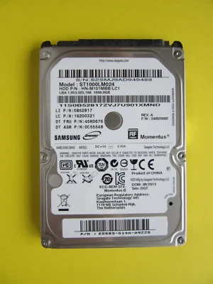 Seagate ST1000LM024 HN-M101MBB/LC1 1TB 2.5" HDD 2AR20002 2013 China S2S - Image 1 of 4