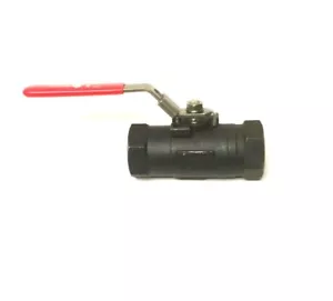 1/2" 6000 WOG NPT FULL PORT CARBON STEEL BALL VALVE SS TRIM PEEK SEATS 356SEACAN - Picture 1 of 2