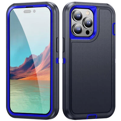 Funda protectora de TPU híbrida a prueba de golpes para iPhone 14 Plus 13 Pro Max 12 11 Foto 1 de 4
