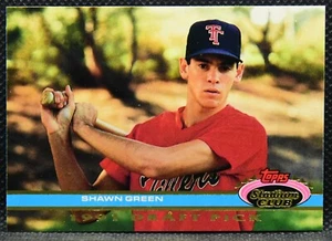 1992 Stadium Club #67 Shawn GREEN RC - Bild 1 von 2