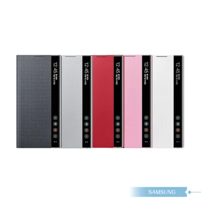 Funda Original Samsung Oficial Galaxy Note10 Vista Transparente Abatible (EF-ZN970) Foto 1 de 2