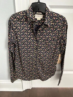Ralph Lauren Denim & Supply women's Button front floral print Top size S Small - Image 1 of 4