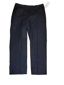 Pantalones de vestir Anne Noin para mujer talla 10 negros con piernas rectas hasta el tobillo - Imagen 1 de 9